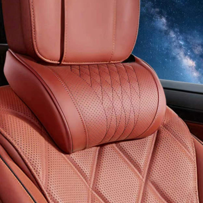 🚗💤 Relieve Driving Fatigue! Universal Memory Foam Car Headrest Neck Pillow